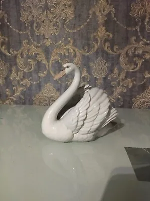 Buy Lladro Collectable Porcelain Swan Figurine 5231 Spain • 50£