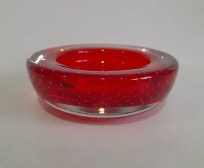 Buy Vintage 1950's Whitefriars Glass Controlled Bubble Bowl Vase #9099 Willam Wilson • 10.99£