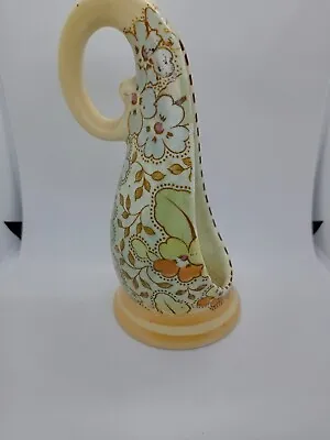 Buy Tuscan Pottery Beautiful Disigned Candle Holder Floral Design  • 5£