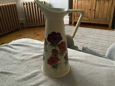 Buy Gorgeous 1940’s E. Radford Hand Painted (NL) 'Anemone' Pattern Tall Pitcher Vase • 30£