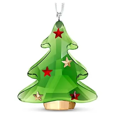 Buy Swarovski Crystal Beautiful Ornament  Green Christmas Tree  5544526 Retired Bnib • 60£