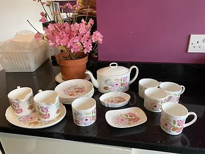 Buy Wedgewood Bone China Tea Set Meadow Sweet • 50£
