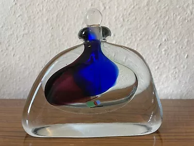 Buy Stunning Art Glass Scent / Perfume Bottle By Chris Comins. British Artist. • 125£
