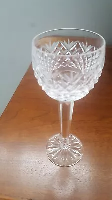 Buy Tyrone Crystal  Hock Glass  - Stamped - Ex Cond. 19.5 Cms • 8.50£