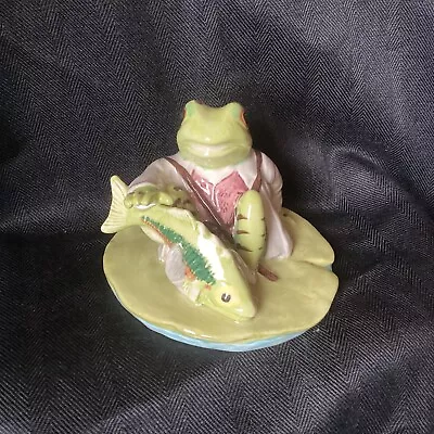 Buy Beatrix Potter “Jeremy Fisher Catches A Fish” Beswick F. Warne Figurine • 9.99£