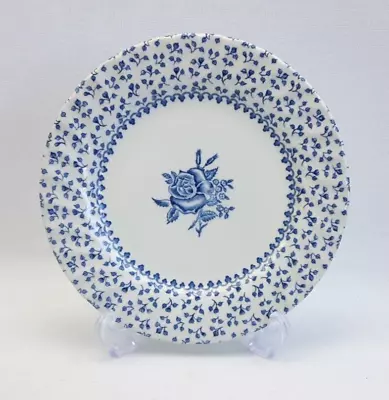 Buy Royal Victoria Rose Bouquet - 17cm Tea Side Plates - 9 Available - Blue Vintage • 3.50£