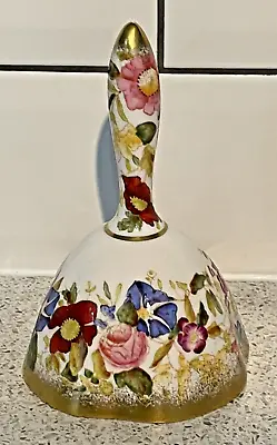 Buy Hammersley & Co Bone China Hand Painted & Gilded Hand Bell (no Clapper) • 13.95£