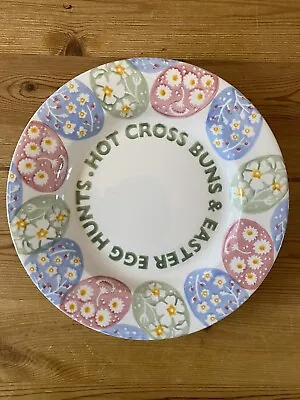 Buy Emma Bridgewater Easter Egg Hunt 8.5 Inch Plate Hot Cross Buns • 28£