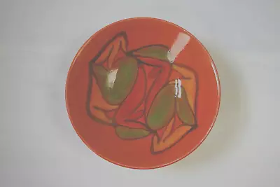 Buy Poole Pottery Delphis Orange Retro Bowl – Good Cond • 22£