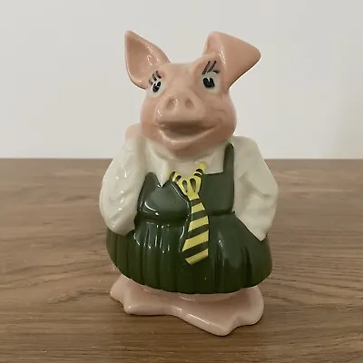 Buy NATWEST Pig Annabel With Stopper Girl Wade Money Box Vintage Great Condition • 7.95£