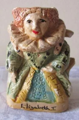 Buy Vintage Queen Elizabeth 1st Manor Ware? Figurine ~ 5.5cm Tall ~ Miniature Jug • 6.99£