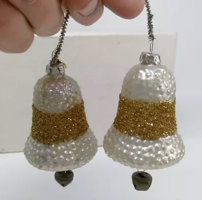 Buy Victorian Trading Company Glass Bells Christmas Ornament • 24.12£