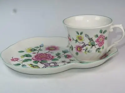 Buy VINTAGE TENNIS SET Cup And Saucer/Plate OLD FOLEY James Kent Chinese Rose • 14.99£