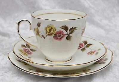 Buy Duchess Floral Pattern Tea Trio Cup Saucer Side Plate Retro Vintage LOT B • 5£