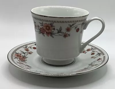 Buy Sheffield Anniversary Porcelain Fine China Tea Cup And Saucer Set Floral • 15.57£