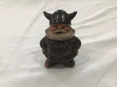Buy Signed Rolf Berg Clay Pottery Jolly Viking Figurine Torshalla  Sweden 4” • 37.55£