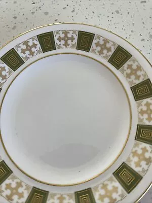 Buy Spode Persia Y8018 | Dessert Plates | Green & Gold | Bone China | 20cm • 10£