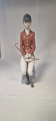 Buy Lladro Lady Equestrian Porcelain Figurine Retired 1987 Vintage Francisco Catala • 199.95£