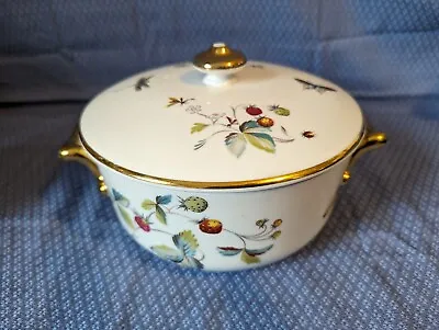 Buy Royal Worcester ~ Strawberry Fair ~ Oven To Tableware 7  Lidded Casserole ~ VGC • 10£