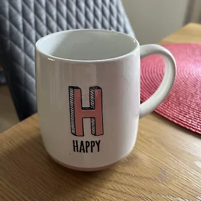 Buy Tesco Personality Letter  H   Happy Mug  - Ideal Present Gift Birthday - New** • 6.95£