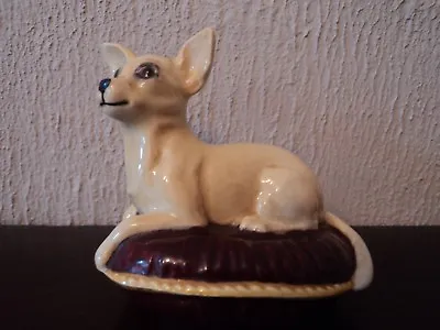 Buy Vintage Beswick Gloss Chihuahua Dog - Lying On Cushion (delightful Item) Mint. • 19.99£