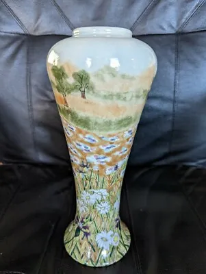 Buy Tall Cobridge Stoneware Pottery Landscape Vase Moorcroft Co England 1999 • 119.88£