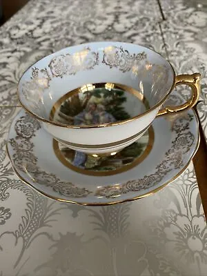 Buy Ashley Fine Bone China Cup And Saucer 22KT Gold • 50£