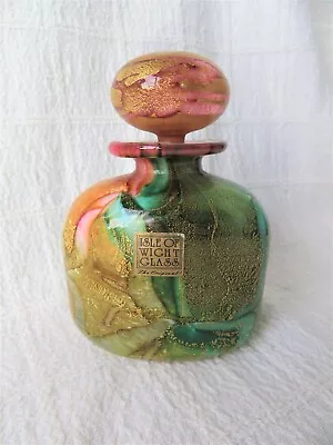 Buy VINTAGE QUALITY ISLE OF WIGHT GOLDEN MOSAIC PERFUME BOTTLE 272gs • 155£