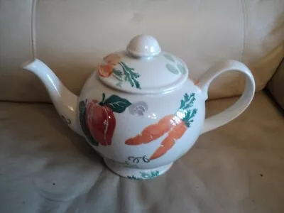 Buy Royal Winton KITCHEN GARDEN Tradition Hand Decorated Spongeware Teapot MINT • 32£