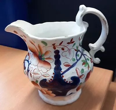 Buy Antique Early 19th Century Gaudy Welsh Jug • 18£