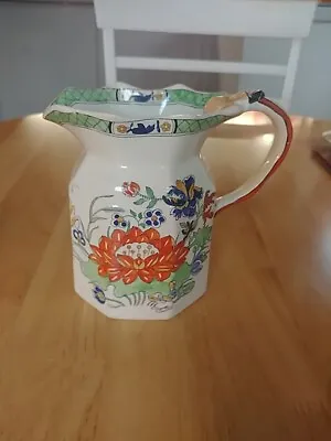 Buy Art Deco Masons Ironstone Jug In Water Lilly Pattern • 20£