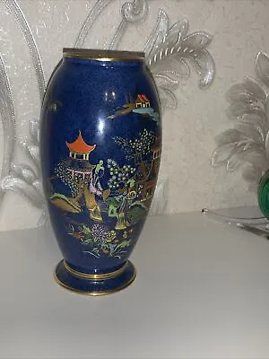 Buy W&R Carlton Ware Blue Vase • 32.50£