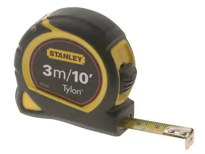 Buy Stanley Tools Tylon Pocket Tape 3M/10Ft (Width 13Mm) Loose STA130686N • 5.24£