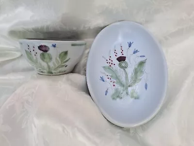 Buy Buchan Pottery Dish And Bowl • 8£