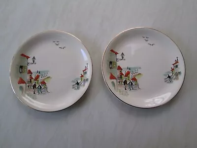 Buy Alfred Meakin Side Plates In The Fisherman's Cove Design X 2 • 15£