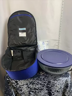 Buy Pyrex Portables The Way To Go 7404-S 4.5qt With Blue Carry Bag With Handles • 20.17£