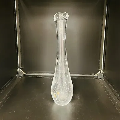 Buy Kosta Boda Art Glass By Vicke Lindstrand Vase Signed #41331- Controlled Bubbles • 32.26£