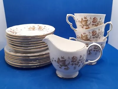 Buy Vintage Colclough Avon Bone China Pattern 8656 Tea Set 18 Pieces  • 12£
