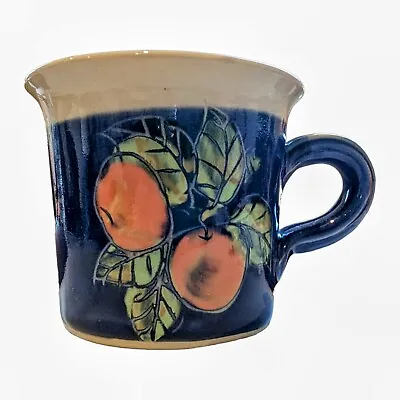 Buy Bandon Pottery Red Apple Mug Vintage Handmade Irish Pottery Cup • 12£