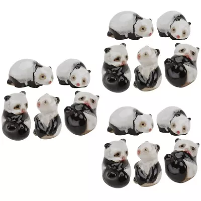 Buy  15 PCS Car Interior Panda Ornament Animal Ornaments Trinkets • 21.55£