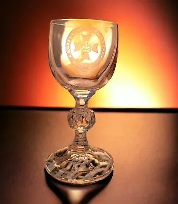 Buy 💥‼️2 Bohemia Crystal Liqueur Port Sherry Glasses QLD Parliment Memorabilia  • 12£