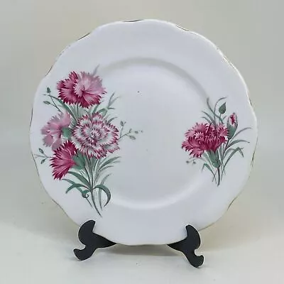 Buy QUEEN ANNE Pink Carnation Replacement Or Spare TEA PLATE • 2.99£