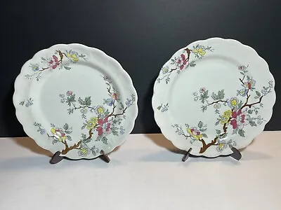 Buy Two Vintage Booths CHINESE TREE  Salad Plate 7.5   Fine English China • 11.53£