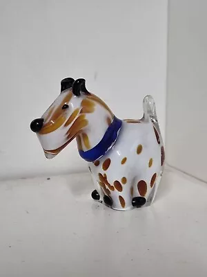 Buy Langham Glass  White Dog Figurine • 15£