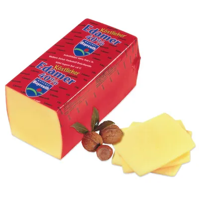 Buy Cheese - Edamer (40% Fat I. Tr.)  Cut-proof, Von Der Bay.  Cheese Factory 500 G • 8£