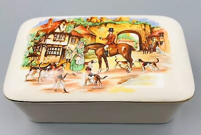 Buy Lancaster And Sons English Ware 'Ye Olde Sly Fox' Square Trinket Box • 9.95£
