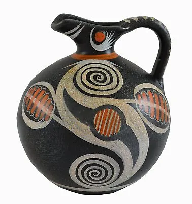 Buy Minoan Pottery Kamares Oinochoe Vase - Museum Replica - Ancient Crete • 54£