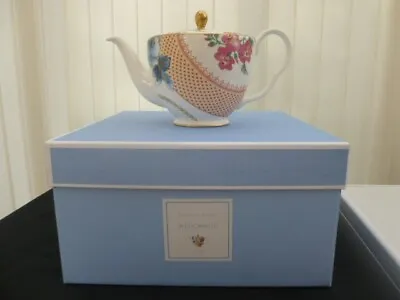 Buy Wedgwood Butterfly Bloom Large Size 1L/1.8pt Teapot Brand New Boxed • 69£