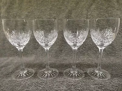 Buy 4 X Edinburgh Crystal Clyde Wine Glass - 18.8cm / 7.4  Height - 1st Quality • 39.99£