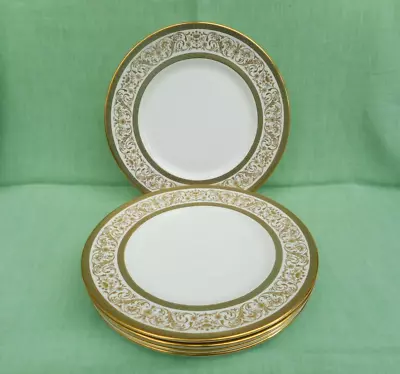 Buy 6 Minton  Aragon  Dinner Plates - 27 Cm (10.5 ) Diameter • 29.99£